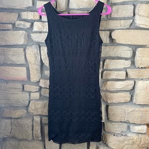 Little Black Lace Short Dress size XS